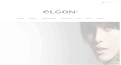 Desktop Screenshot of elgon.pl
